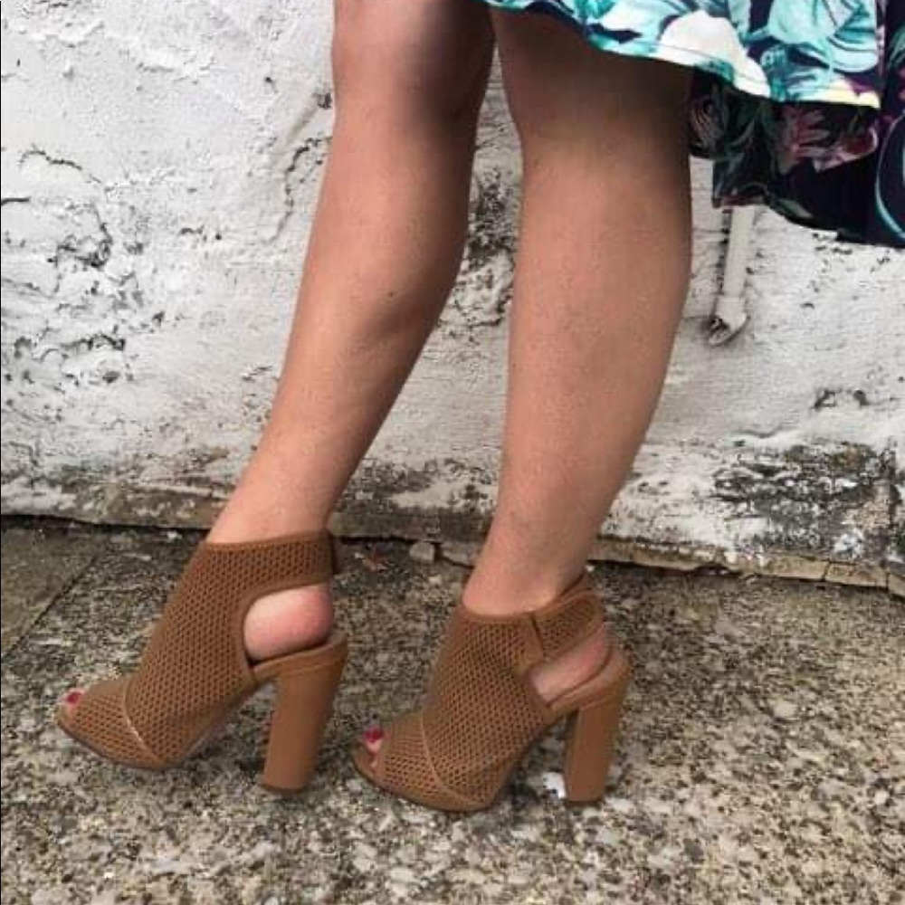 Tan Platform Heels- Bundle Items in My Closet for the Best Deal.